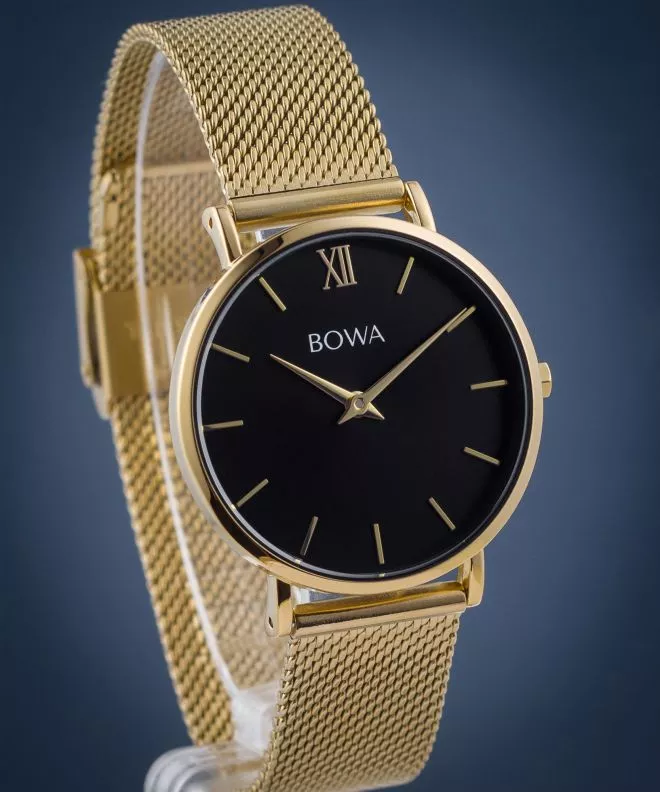 BOWA London Black-Gold 33 SET Női Karóra LO334-14-164M
