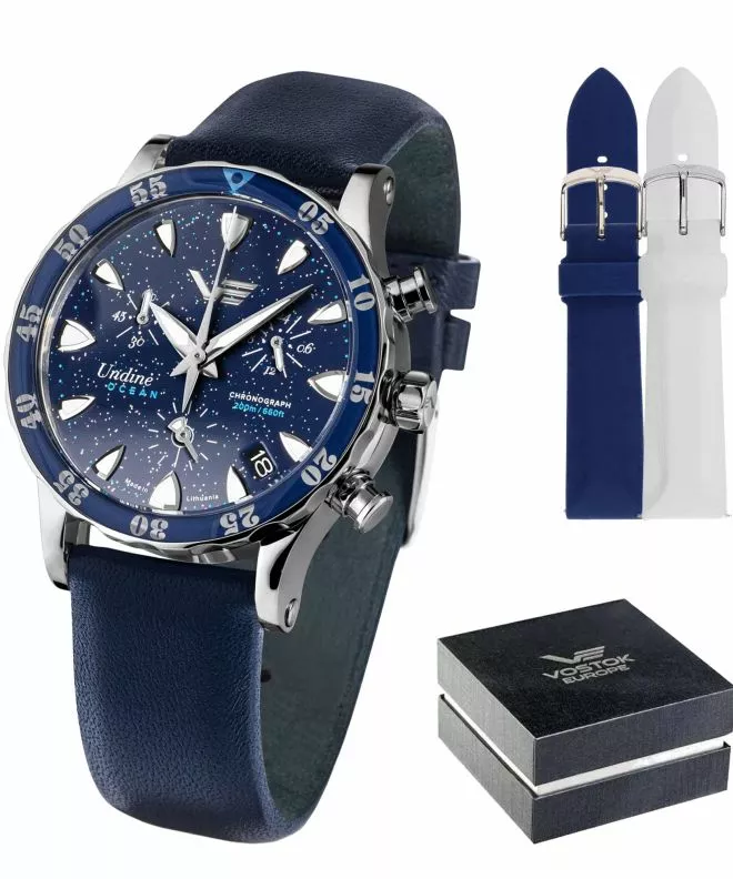 Zegarek damski Vostok Europe Undine Ocean Limited Edition VK68-515A756