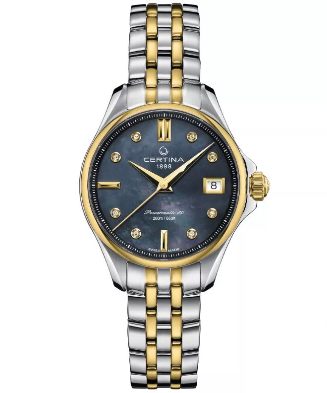 Zegarek damski Certina DS Action Lady Powermatic 80 Diamonds C032.207.22.126.00 (C0322072212600)