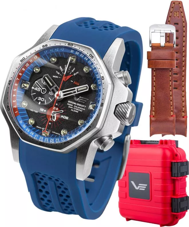 Zegarek męski Vostok Europe Atomic Age Oppenheimer Line Multifunction Limited Edition YM86-640A696