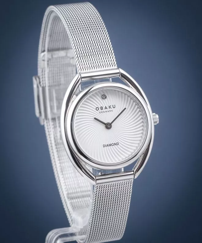 Zegarek damski Obaku Juvel Diamond V286LXCIMC