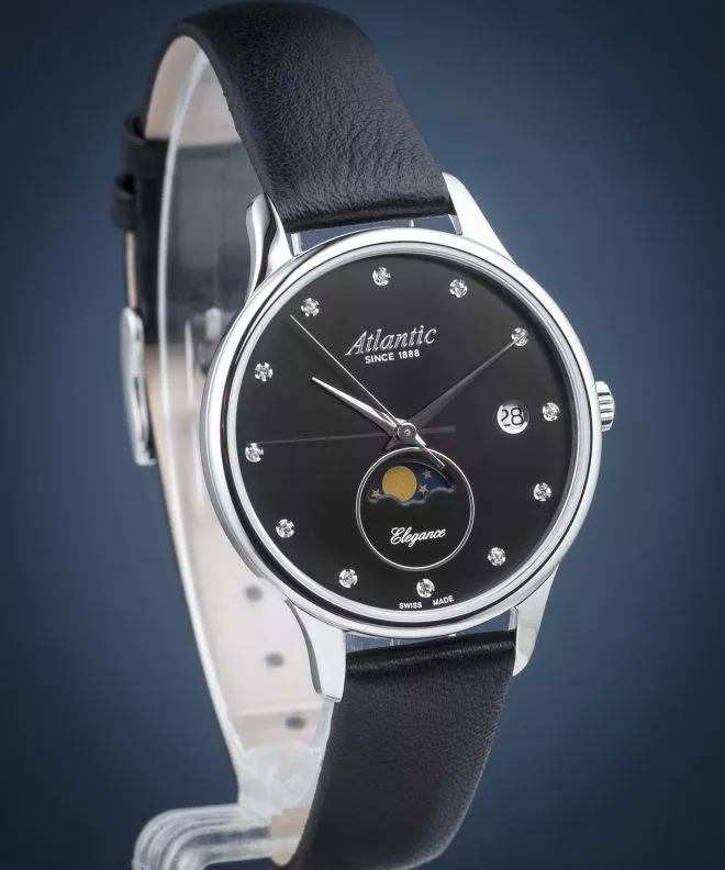 Zegarek damski Atlantic Elegance Moonphase 29040.41.67L