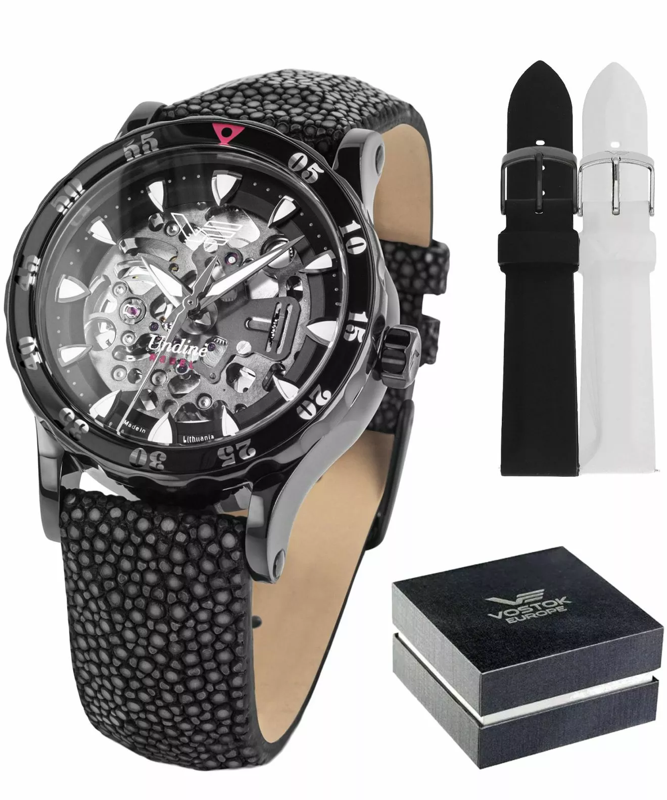 Zegarek damski Vostok Europe Undine Rebel Limited Edition NH72-515D766
