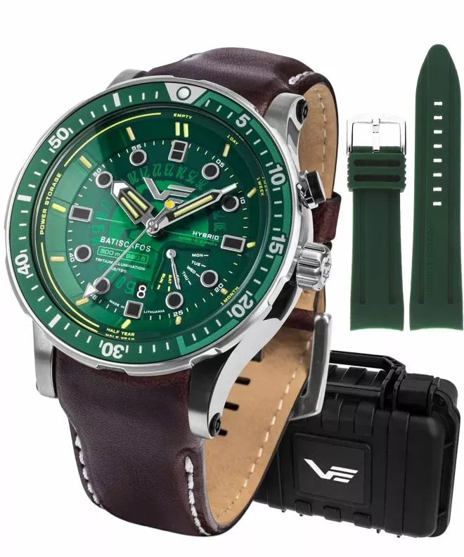 Zegarek męski Vostok Europe Batiscafos Hybrid Automatic SET PX84-511A770