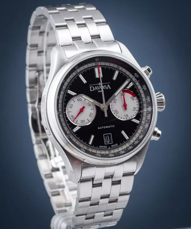 Zegarek męski Davosa Newton Pilot Rally Automatic Chronograph Limited Edition 161.536.50