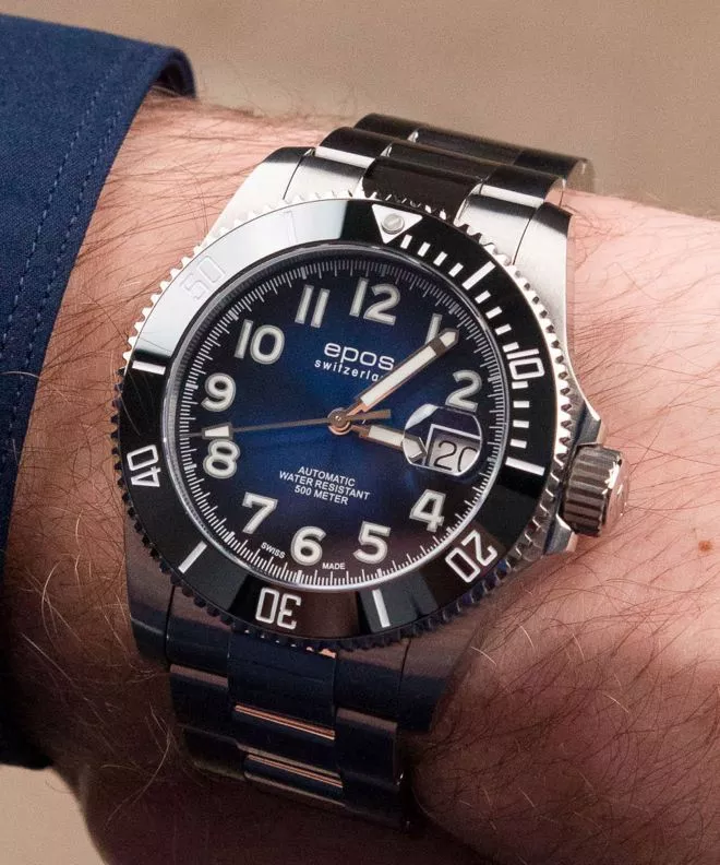 Zegarek męski Epos Sportive 3504 Titanium 3504.131.80.36.90