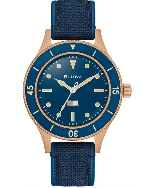 Zegarek męski Bulova Mil-Ships 150Th Anniversary Edition Automatic 98A325