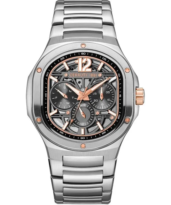 Zegarek męski Cerruti 1881 Trento Skeleton CIWGK0072301