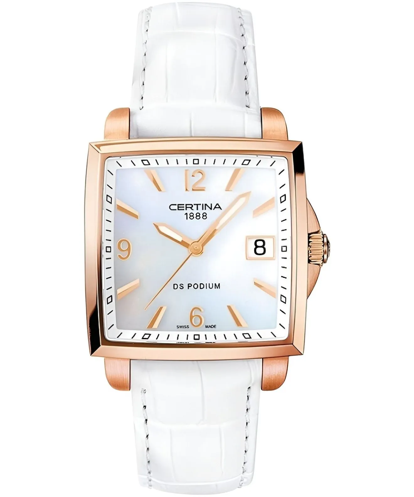 Zegarek damski Certina DS Podium Lady Square C001.310.36.117.00 (C0013103611700)