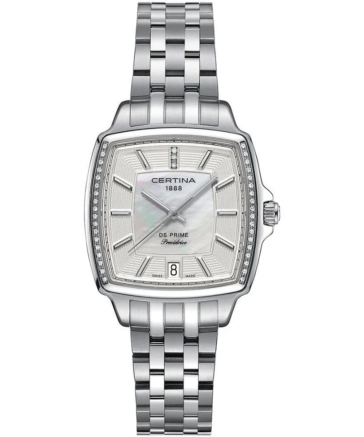 Zegarek damski Certina DS Prime Shape Diamonds Diamond C028.310.61.116.00 (C0283106111600)