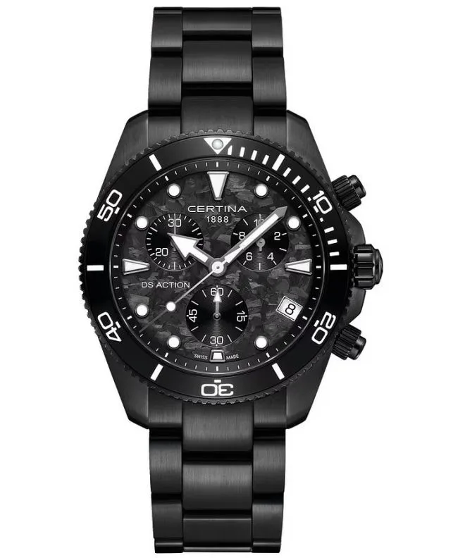 Zegarek męski Certina DS Action Chronograph C048.417.33.201.00 (C0484173320100)