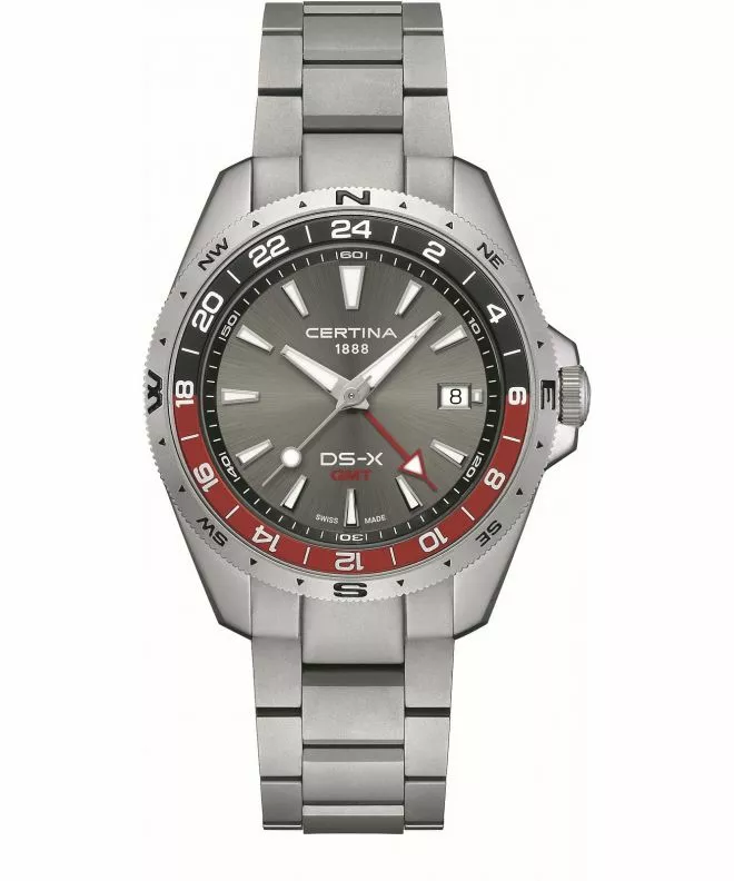 Zegarek Certina DS-X GMT C047.452.11.081.01 (C0474521108101)