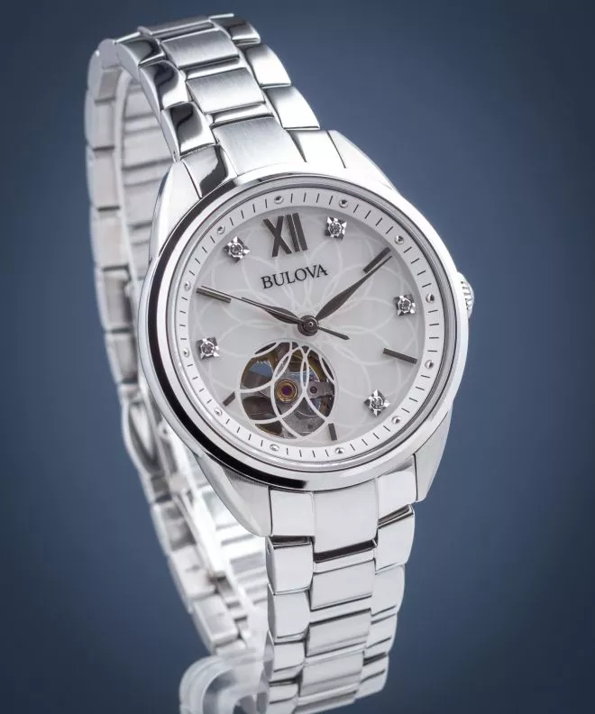 Zegarek damski Bulova Diamond Automatic 96P181