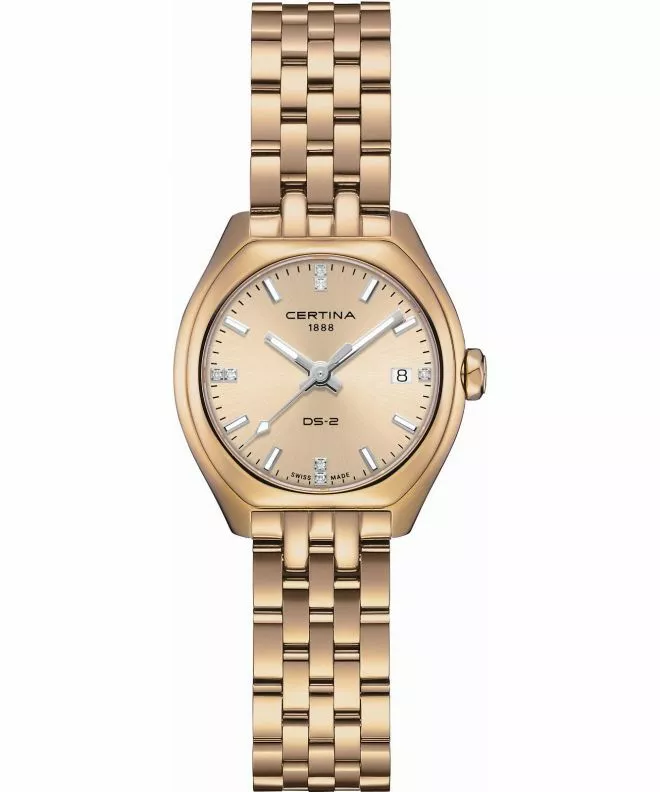 Zegarek damski Certina DS-2 Lady Diamonds C049.210.33.026.00 (C0492103302600)