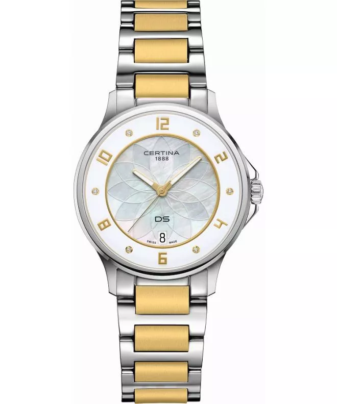 Zegarek damski Certina DS 6 Lady Diamonds C039.251.12.116.00 (C0392511211600)