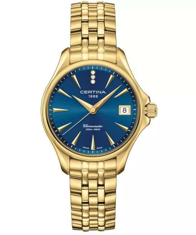 Zegarek damski Certina DS Action Lady Diamonds C032.051.33.046.00 (C0320513304600)
