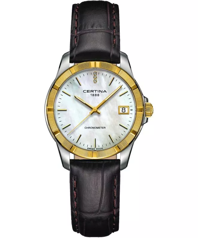 Zegarek damski Certina DS Jubile Lady Gold Diamonds C902.251.46.016.00 (C9022514601600)