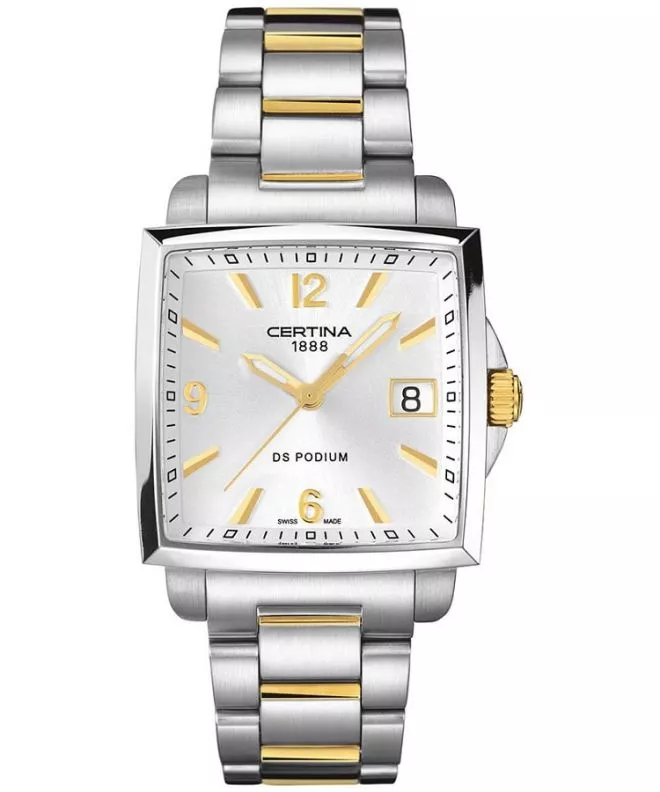 Zegarek damski Certina DS Podium Lady Square C001.310.22.037.00 (C0013102203700)