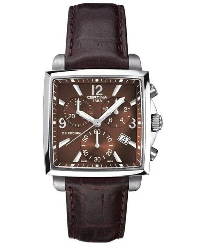 Zegarek damski Certina DS Podium Lady Square C001.317.16.297.00 (C0013171629700)
