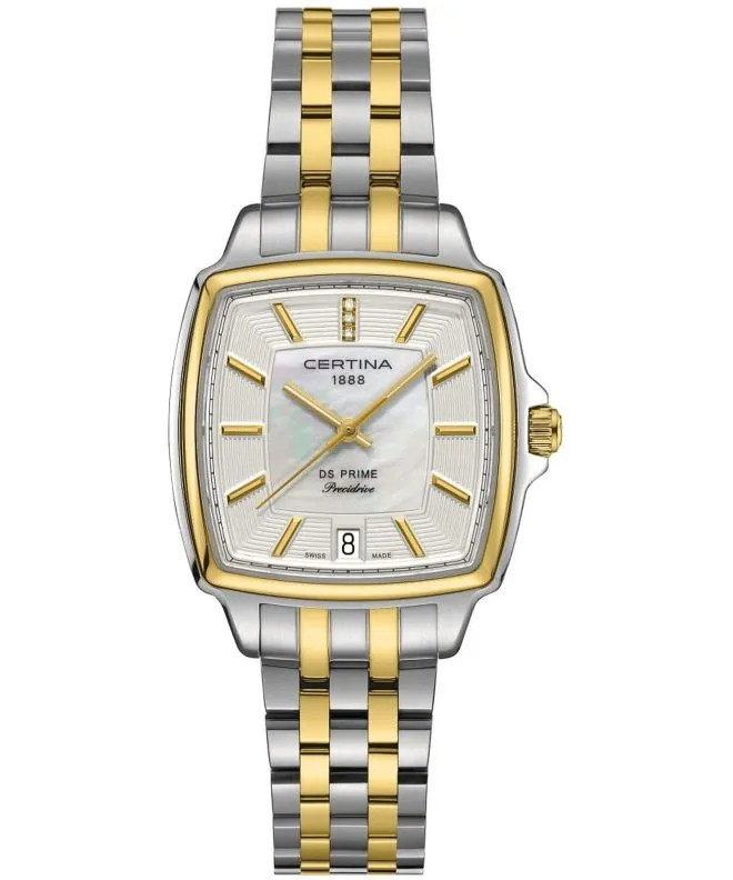 Zegarek damski Certina DS Prime Lady Shape Diamonds C028.310.22.116.00 (C0283102211600)
