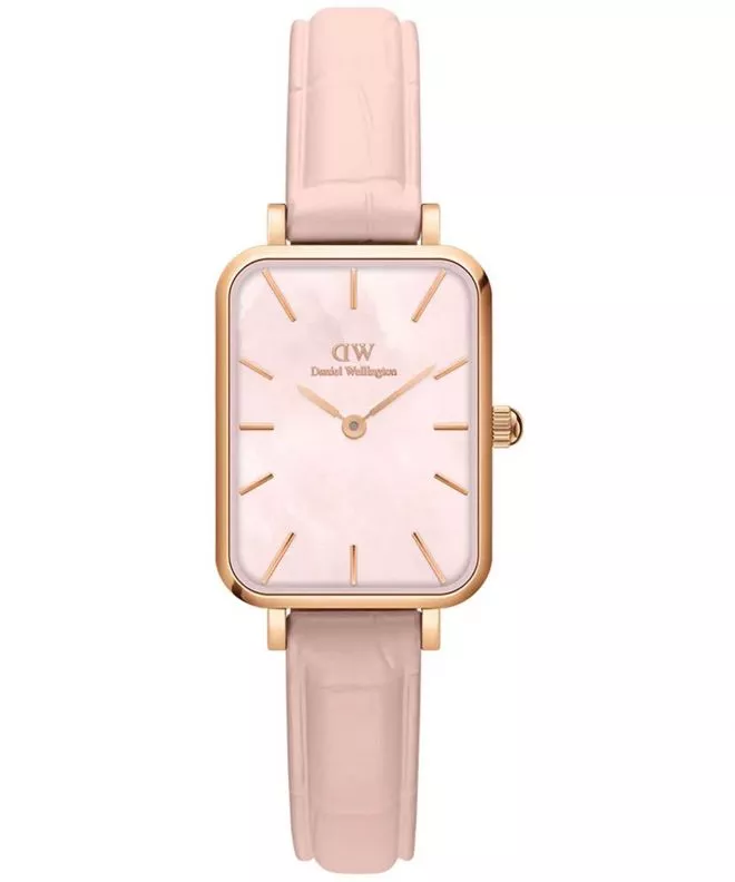 Zegarek damski Daniel Wellington Quadro Pressed Rouge 20 DW00100508