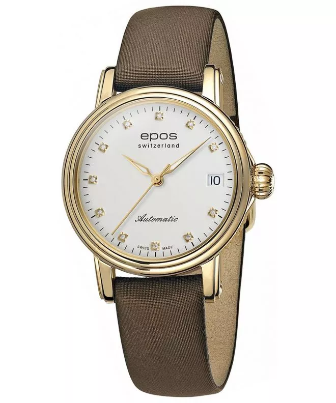 Zegarek damski Epos Diamond Automatic 4390.152.22.88.87