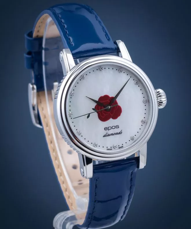 Zegarek damski Epos Diamonds by Izabela Łapińska Limited Edition 4390.152.20.98.96