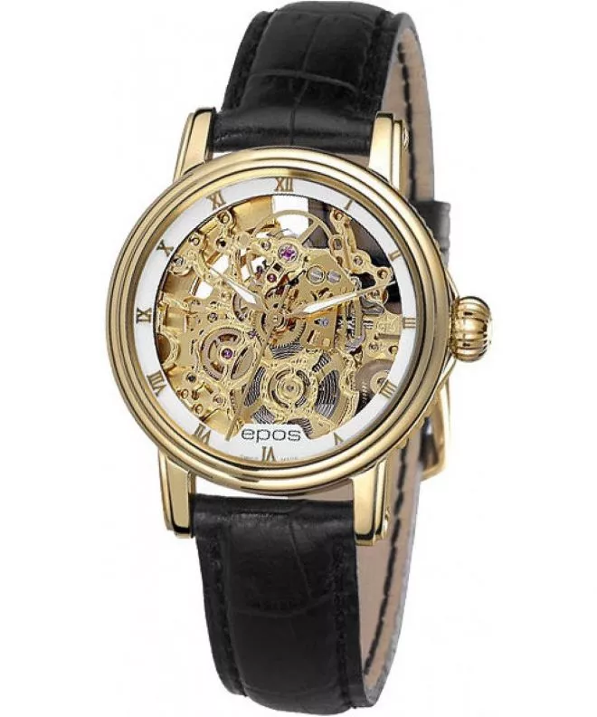 Zegarek damski Epos Skeleton 4390.156.22.20.15