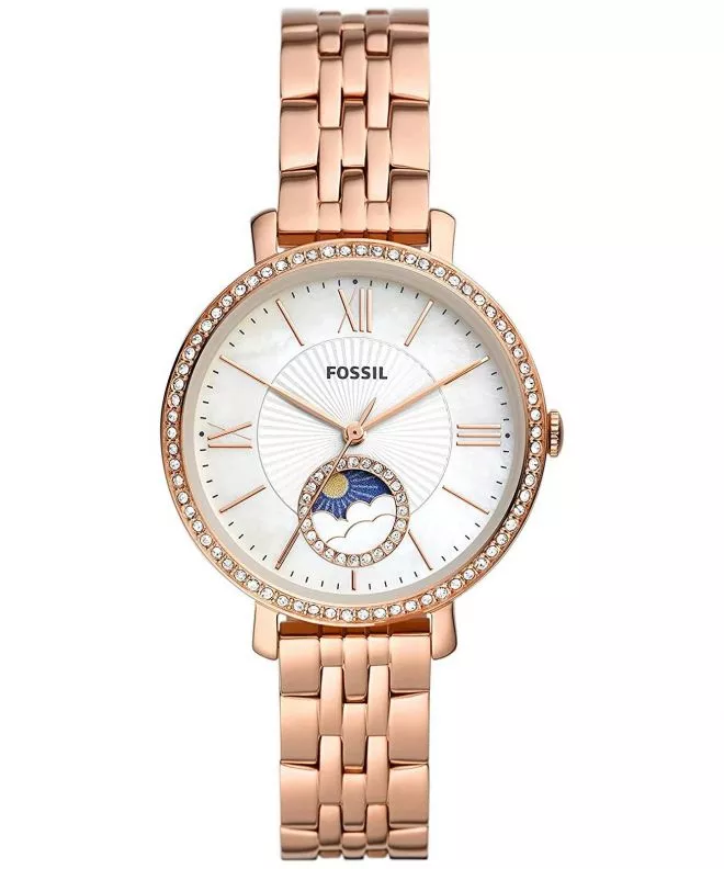 Zegarek damski Fossil Jacqueline Sun Moon Multifunction ES5165