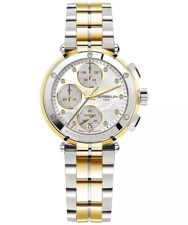 Zegarek damski Herbelin Newport Chronograph 35688BT89