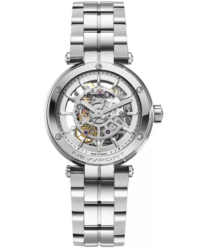 Zegarek damski Herbelin Newport Skeleton Automatic 1658BSQ12