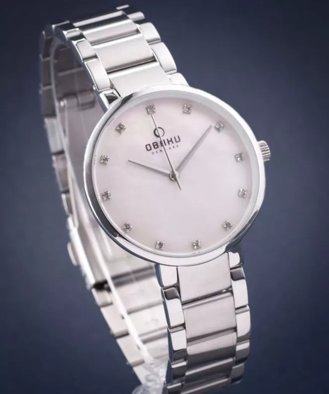 Zegarek damski Obaku Classic V189LXCPSC