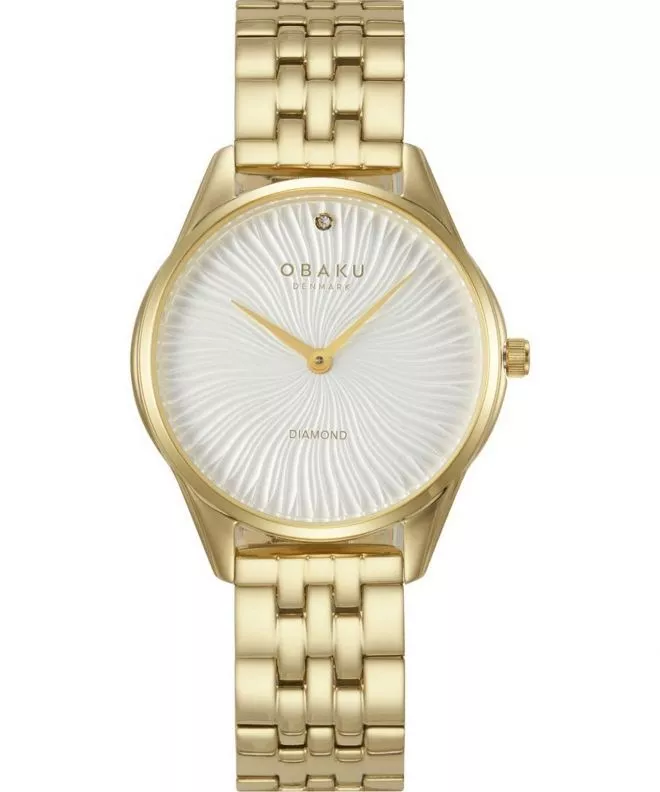 Zegarek damski Obaku Diamond V297LXGISG