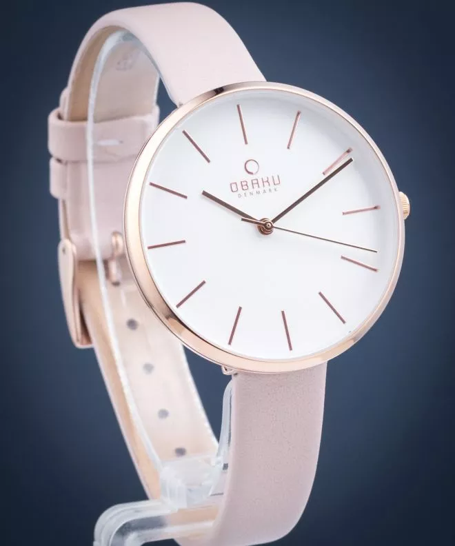 Zegarek damski Obaku Mynte Nude																			 V211LXVIRX