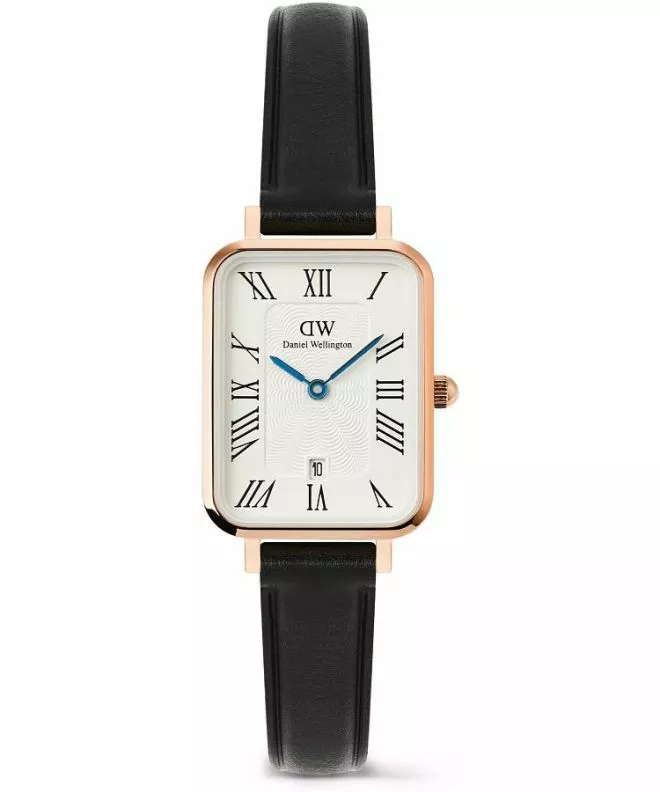Zegarek Daniel Wellington Quadro Roman Numerals Date Sheffield Rose Gold DW00100862