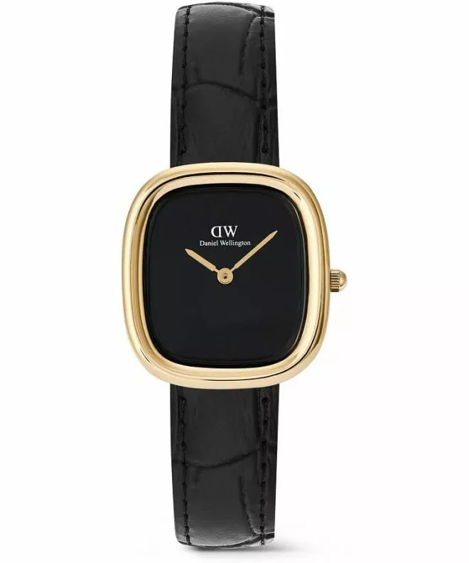 Zegarek damski Daniel Wellington Margot Reading Onyx Ceramic Gold DW00100880