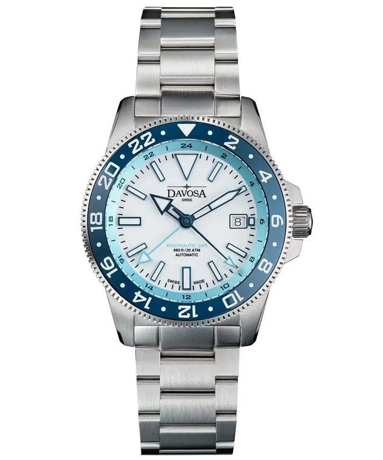 Zegarek męski Davosa Argonautic World Traveller Automatic 161.542.40