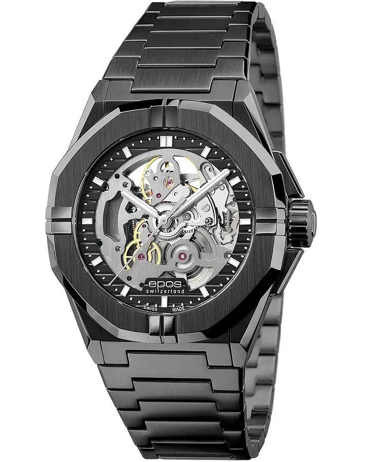 Zegarek męski Epos Sport Skeleton Automatic Skeleton 3506.139.25.15.35
