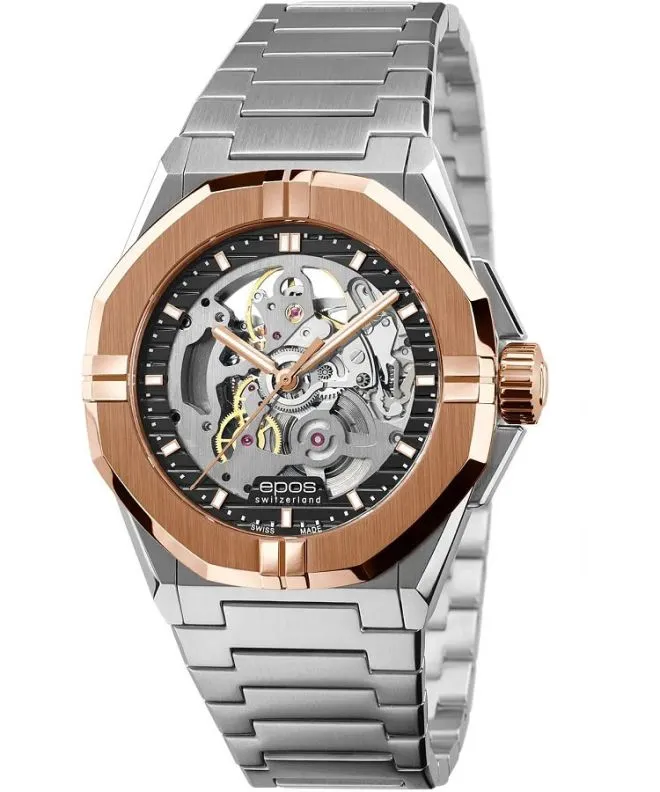 Zegarek męski Epos Sport Skeleton Automatic 3506.139.34.15.30