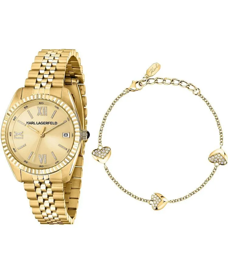 Zegarek damski Karl Lagerfeld Timeless Code SET R0553108501