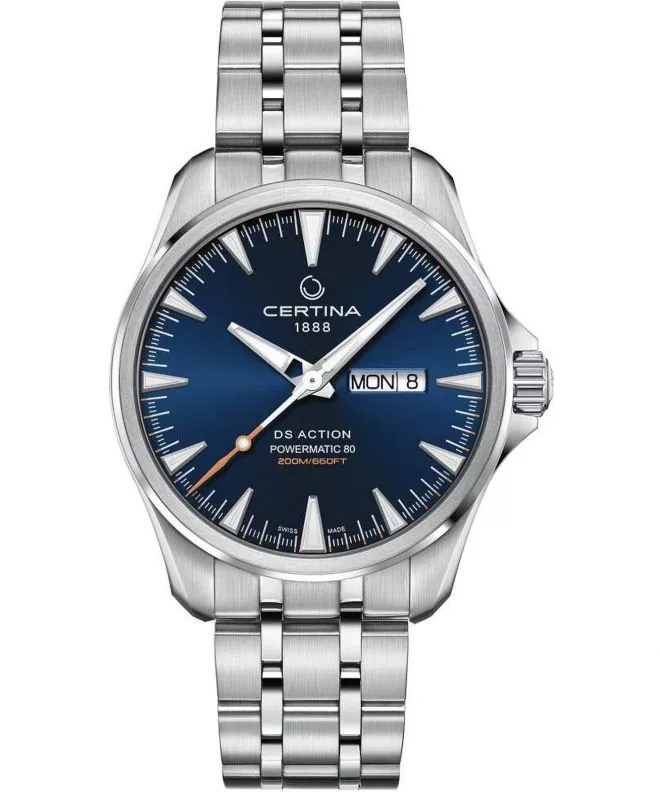 Zegarek męski Certina Aqua DS Action Day-Date C032.430.11.041.00 (C0324301104100)