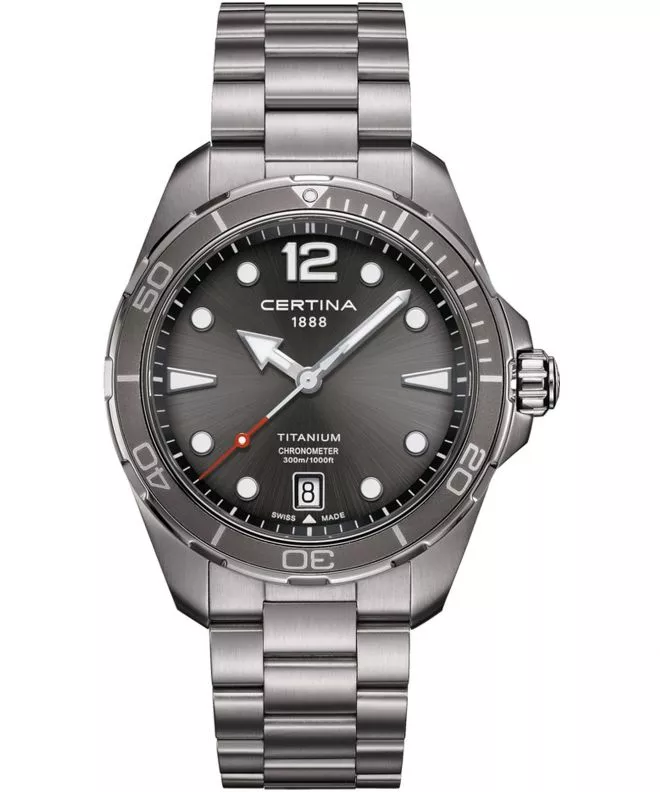 Zegarek męski Certina Aqua DS Action Titanium C032.451.44.087.00 (C0324514408700)