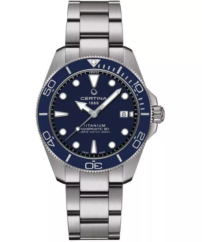 Zegarek męski Certina DS Action Diver 300m Automatic C048.407.44.041.00 (C0484074404100)