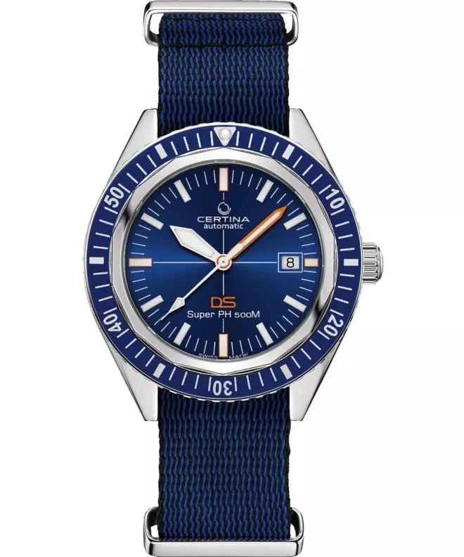 Zegarek męski Certina DS Super PH500M STC Special Edition C037.407.18.040.10 (C0374071804010)