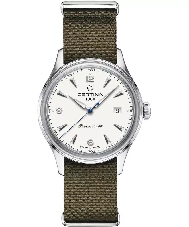Zegarek męski Certina Heritage DS Powermatic 80 C038.407.18.037.00 (C0384071803700)