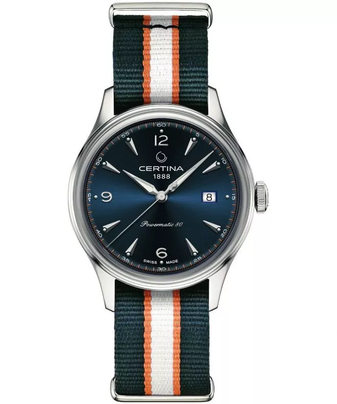 Zegarek męski Certina Heritage DS Powermatic 80 C038.407.18.047.00 (C0384071804700)