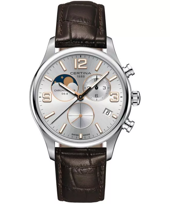 Zegarek męski Certina Urban DS-8 Moon Phase C033.460.16.037.00 (C0334601603700)