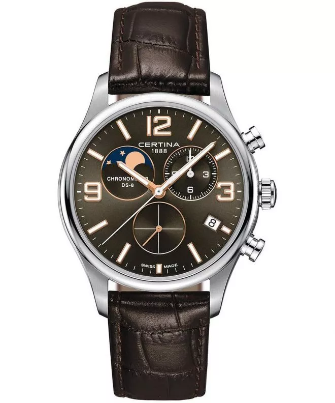 Zegarek męski Certina Urban DS-8 Moon Phase C033.460.16.087.00 (C0334601608700)