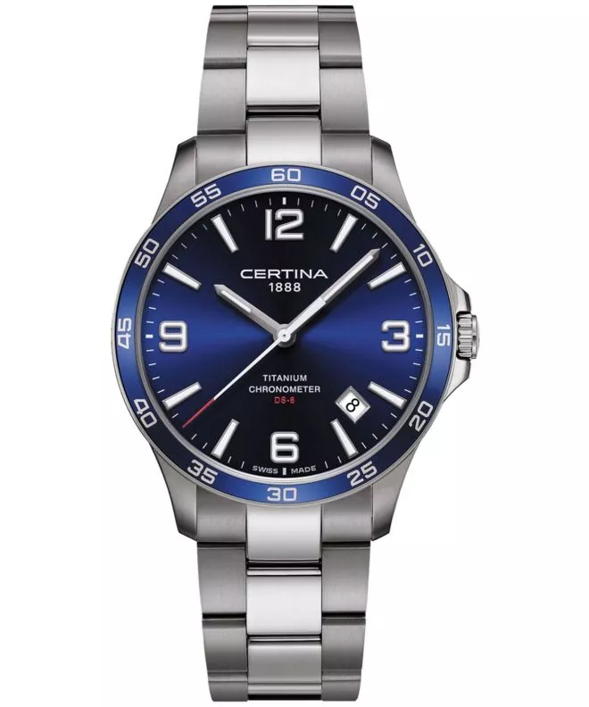 Zegarek męski Certina Urban DS-8 Titanium C033.851.44.047.00 (C0338514404700)
