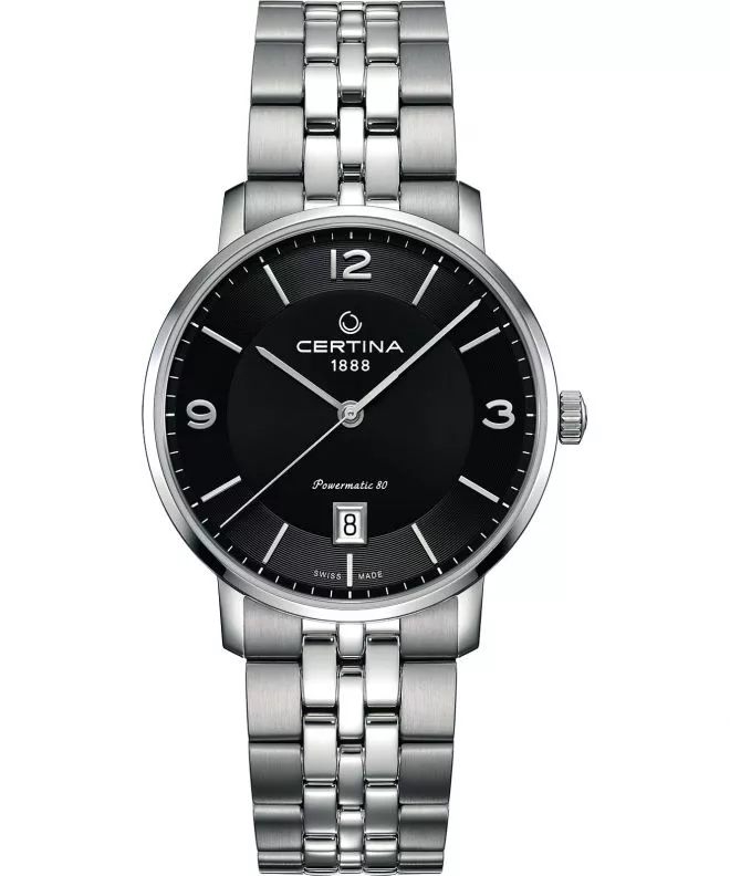 Zegarek męski Certina Urban DS Caimano Powermatic 80 C035.407.11.057.00 (C0354071105700)